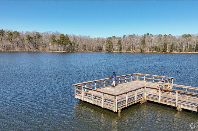 Locals love to fish at Newport News Park in Windsor.