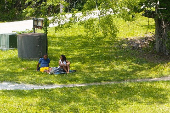 Go on a picnic date in the scenic Eagle Creek Park by Traders Point.