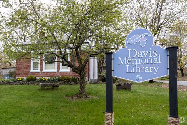 The Davis Memorial Library in Limington was built in 1912.