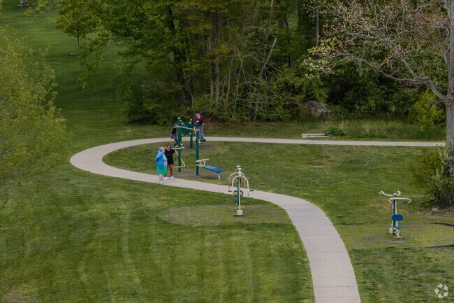 Plattwood Park has a playground where children can laugh and enjoy themselves in CT.