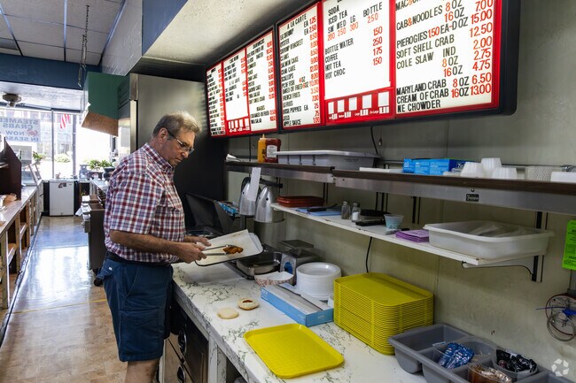 The Fish Boat restaurant is a tried-and-true local staple with a wide array of seafood dishes.