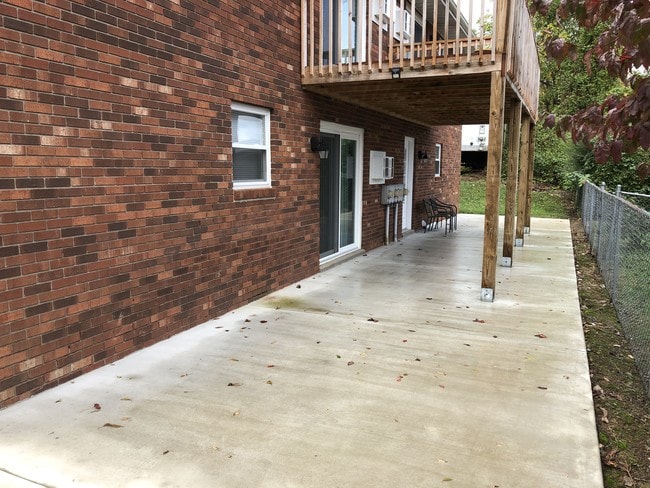 Patio for 101B