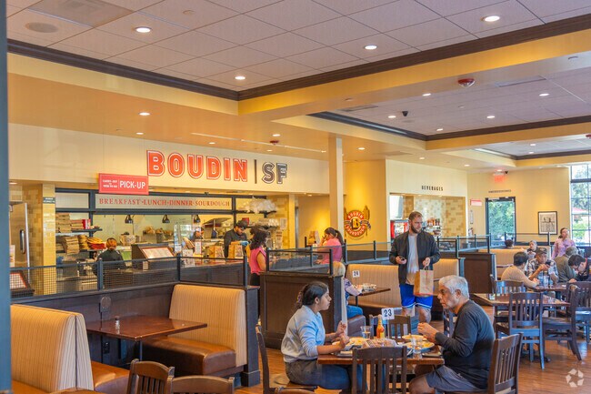 Centerville's Boudin SF has lots of great lunch and dinner options.