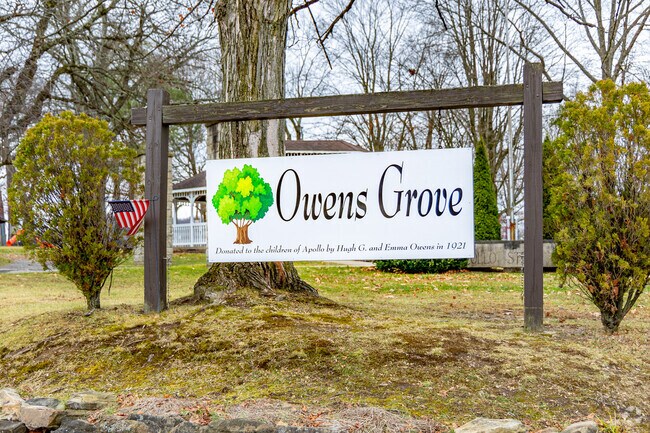 Owen's Grove is located at the peak of Apollo and includes many recreational amenities.