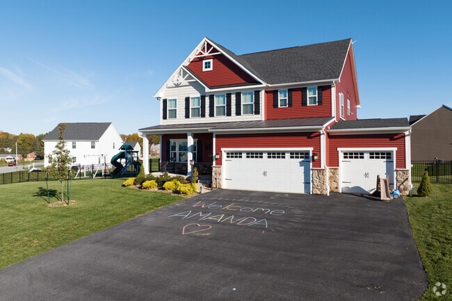 A well kept colonial in Shrewsbury, PA.