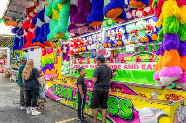 Win some prizes at the Elote Festival located in nearby village of Round Lake Beach.