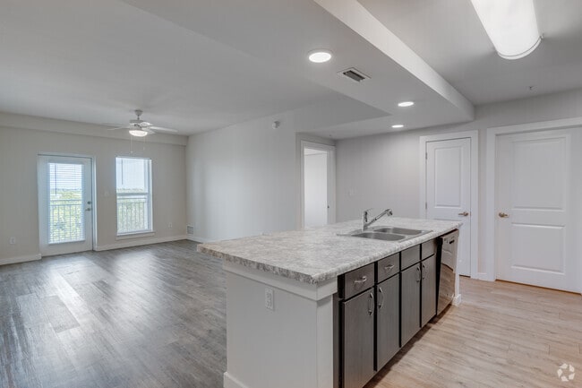 3BR, 2BA - 1,334SF - Kitchen/Living Room