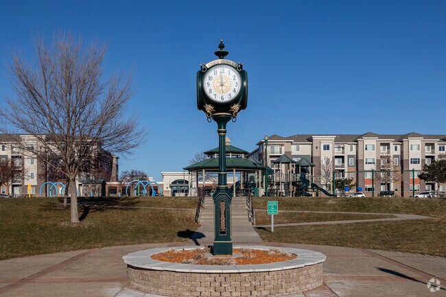 Kelley Park in Apple Valley has an ornate clock.