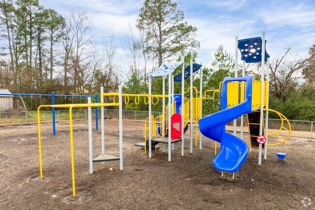 The playground of Pleasants Lane Elementary School.