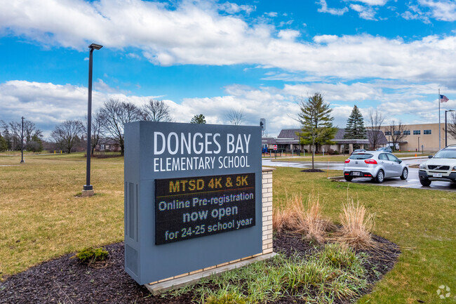 Donges Bay Elementary School in the Mequon neighborhood serves PK through 5th grades.