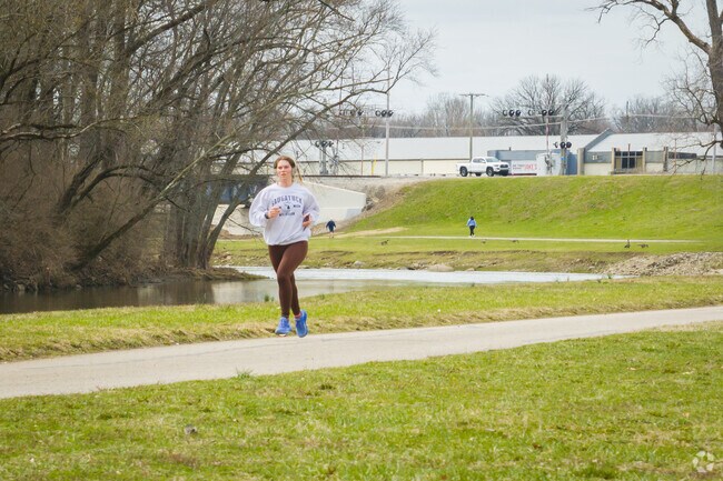 Old West End joggers appreciate the proximity to White River Greenway.