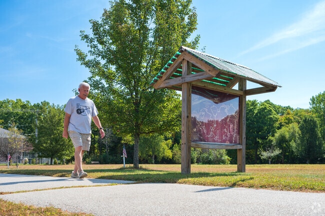 Peaceful morning walks are common near Webster.