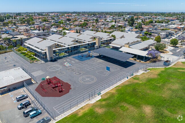 Ibarra Elementary School is located in the Teralta East neighborhood of San Diego.