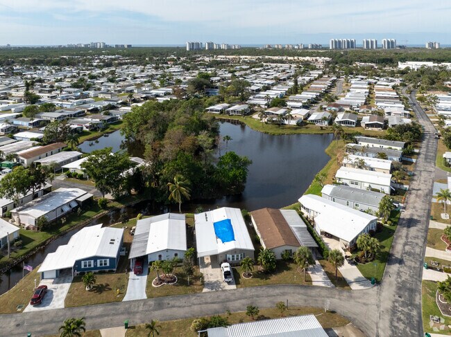 Coastal North Naples communities are located close to the beach.