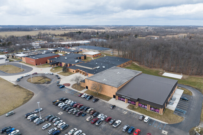 Addison Middle School Side Aerial