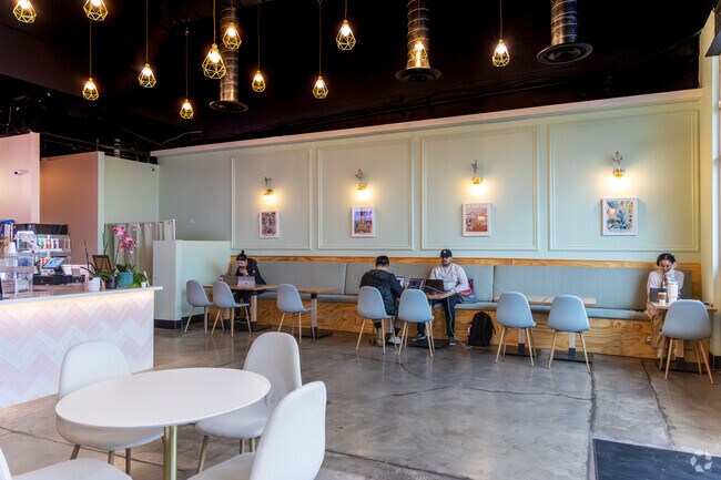 Cafe Laon is a stylish and peaceful coffee shop for locals in Mountain's Edge.