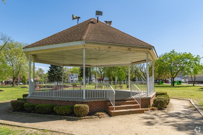 The gazebo at Riverview Beach Park puts on summer concerts in Pennsville.