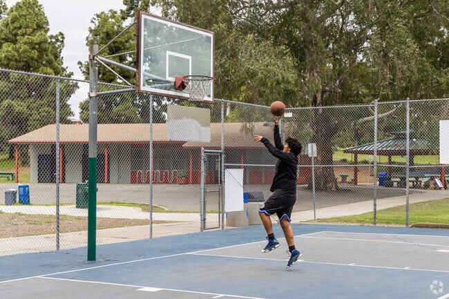Swan Canyon is home to Azalea Community Park where you can play basketball.