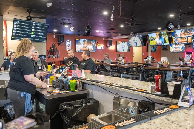 Captain's Sports Lounge caters to sports fans in the New Mark neighborhood.
