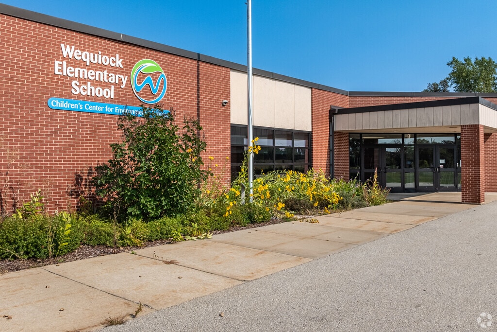 Wequiock Elementary School is a public pre-K and elementary school.