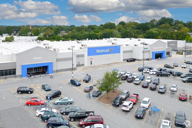 Retail giant: Walmart stands tall in Phillips Ave's landscape.