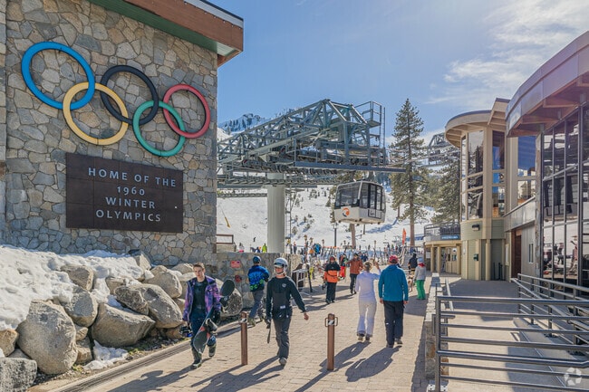 Palisades Tahoe was home to the 1960 winter Olympics.