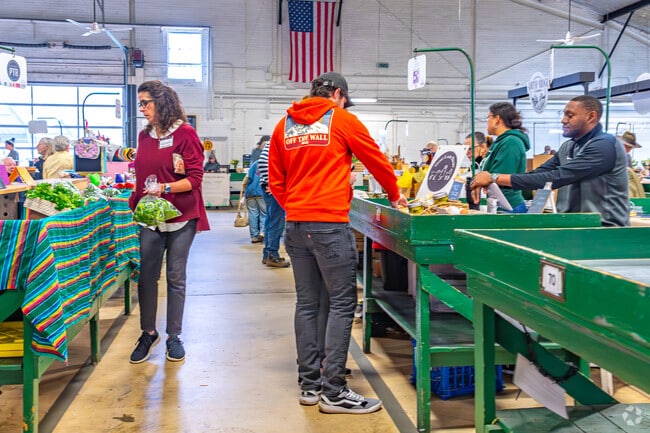 Benbow Park folks like to support their local growers at several nearby markets.