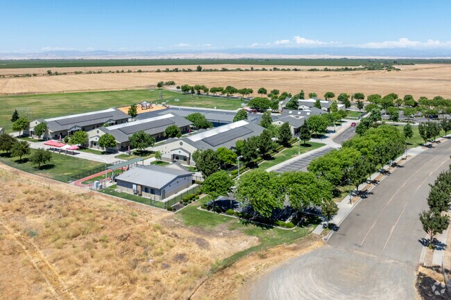 The campus of Ronald Reagan Elementary School in Chowchilla.