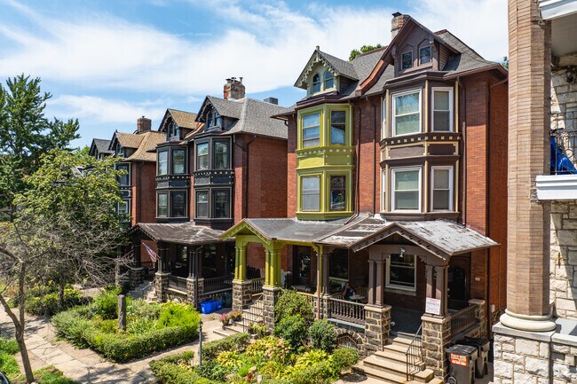 Historic row homes in Spruce Hill come with up to three floors of living space.