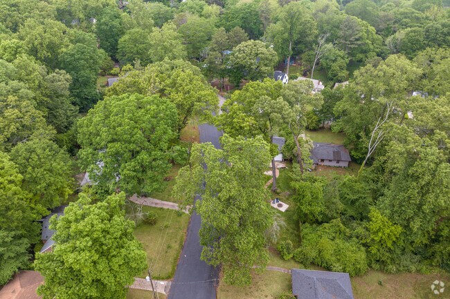 A lush tree canopy and cozy residential streets define Perkerson's welcoming character.