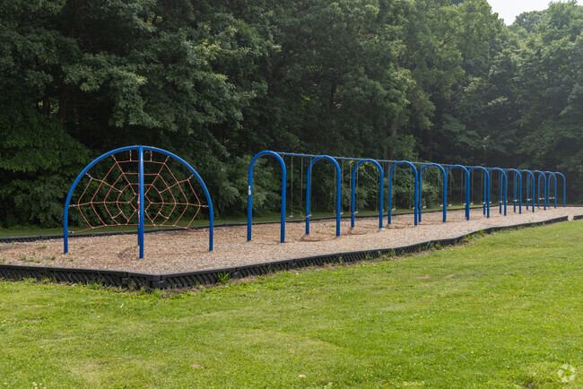 Johnson Upper Elementary School's playground in the city of Westland.