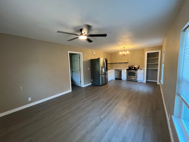 Kitchen/Living from entry