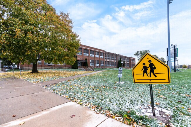 There are a total of 377 students attending the Alden Hebron's network of schools.