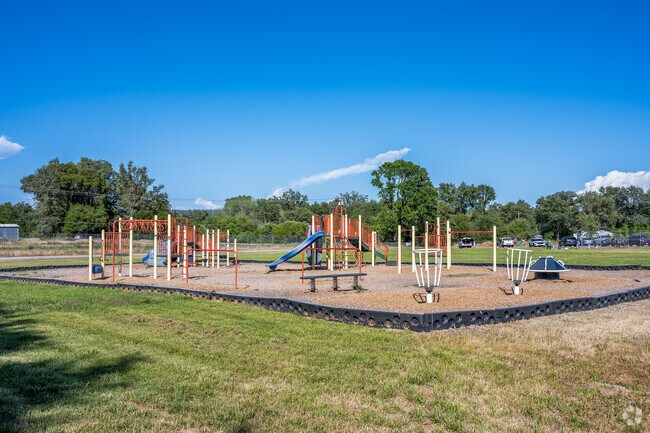 Your kids will never want to leave the playground at Vantage Point Charter School.