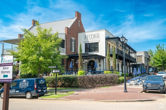 Go shopping and grab some food at the Moss Rock Preserve in Hoover.