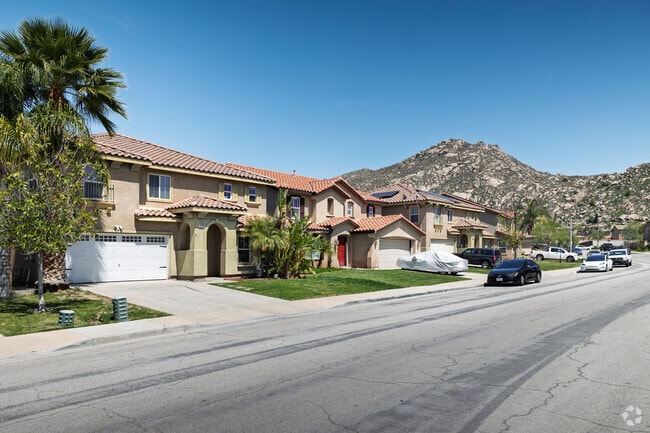Spanish-style homes are popular throughout the Lasselle neighborhood.