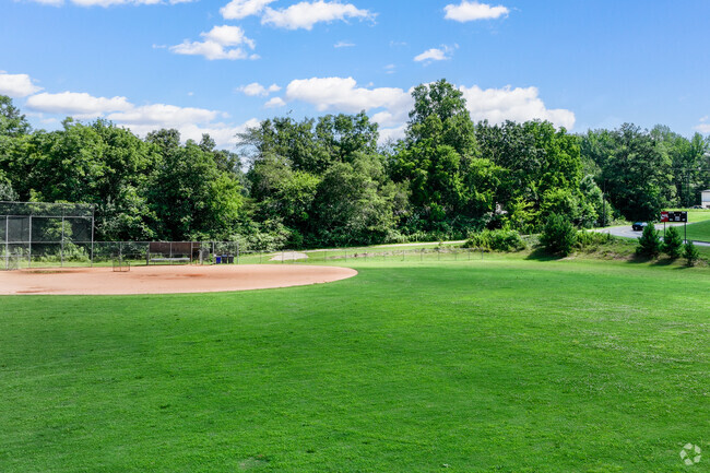 Carmel Elementary offers learning outside of the classroom with its green areas.
