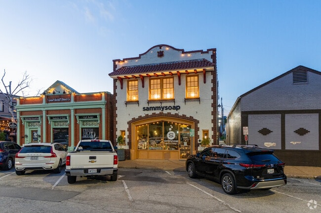 Shops along Argonne and Old Route 61 sit in historic buildings as old as Kirkwood itself.