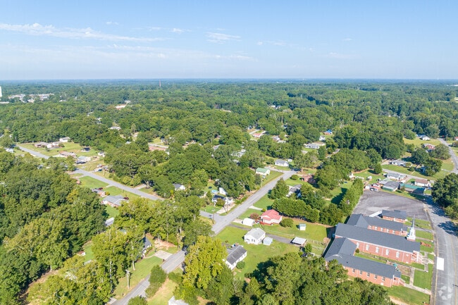 The mature trees of Belton offer plenty of shade to cool off the residents on the summer days.