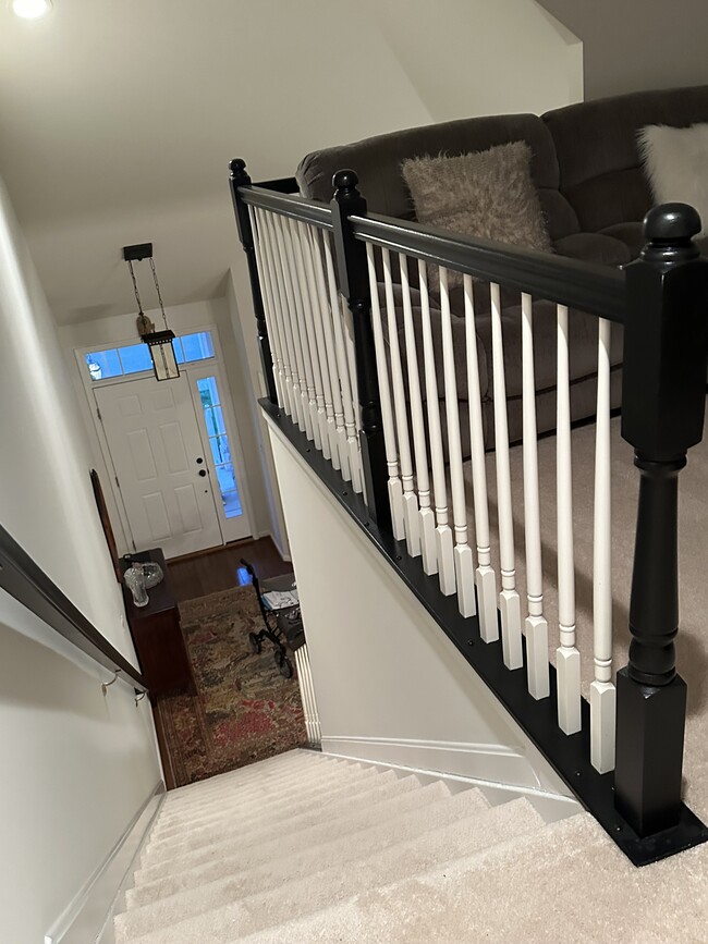 Stairs leading to main lever