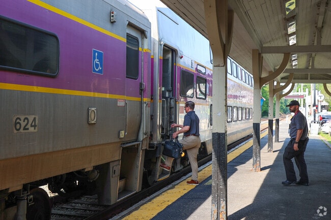 Commuters in Beverly Farms enjoy easy access to Boston via the local Commuter Rail station.
