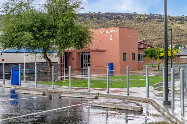 Teachers love the facilities at Bagdad High School in Bagdad.