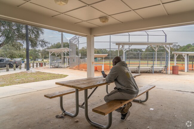Pinecrest West Park residents chill out at West Park Sports Complex.