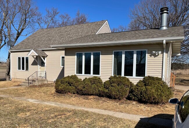 Front view of house