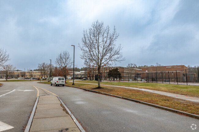 Weymouth High School in Weymouth offers an expansive campus.