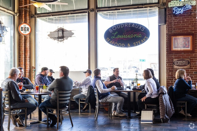 A local favorite restaurant in St Joseph is Boudreaux's Louisiana Seafood and Steaks, offering an enticing menu.