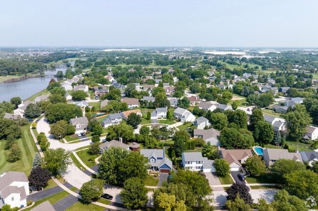 Cul-de-sac living creates a sense of community in Blackberry Countryside.