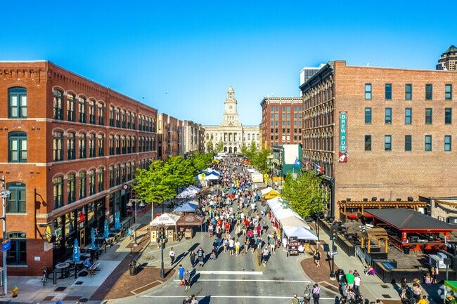 The farmers market is a popular place to spend a Saturday morning in Downtown Des Moines.