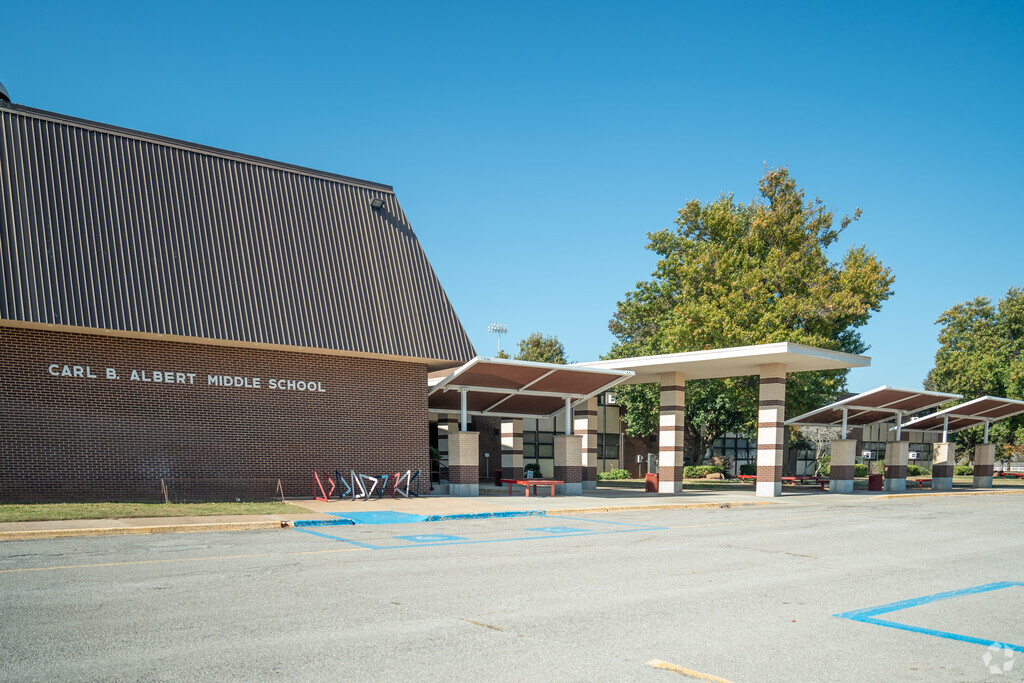 Carl Albert Middle School educates kids in Outer Southeast Oklahoma City.