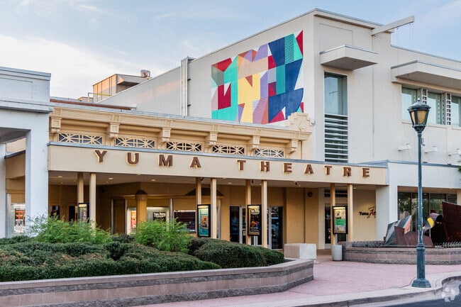 The Yuma Theater is a great date night in Falls Ranch.